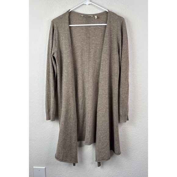 Soft Surroundings Sweaters - Soft Surroundings 100% Cashmere Open Front Drape Cardigan Women's S Quiet Luxury